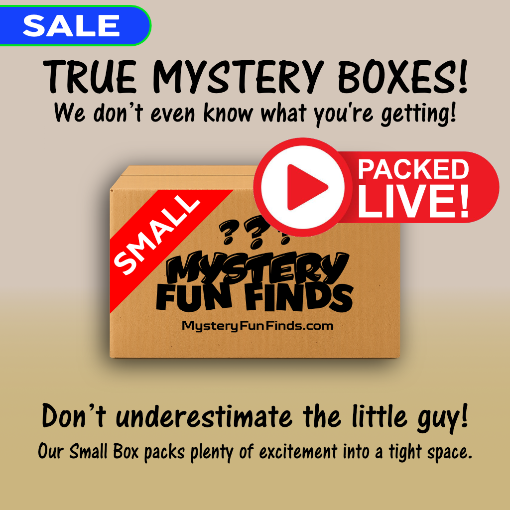 LIVE-PACKED Mystery Fun Finds Box - SMALL