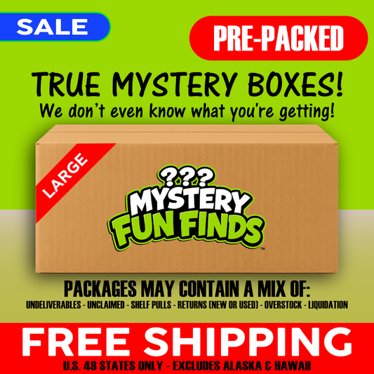 PRE-PACKED Mystery Fun Finds Box - LARGE