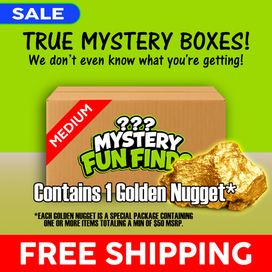 PRE-PACKED Mystery Fun Finds Box - MEDIUM