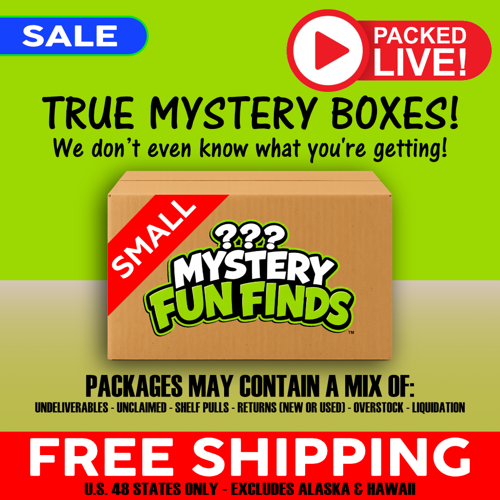 LIVE-PACKED Mystery Fun Finds Box - SMALL