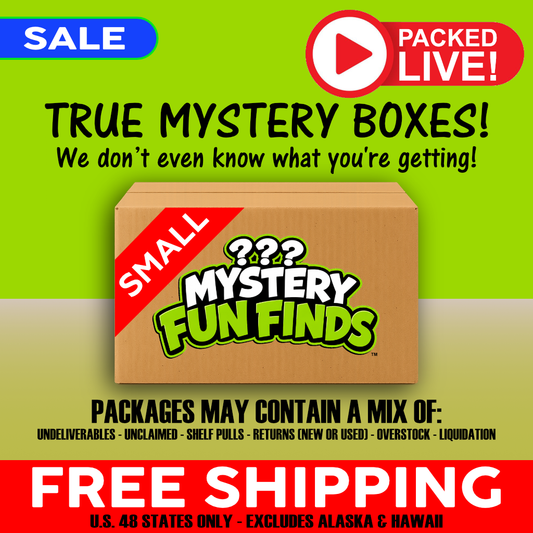 LIVE-PACKED Mystery Fun Finds Box - SMALL