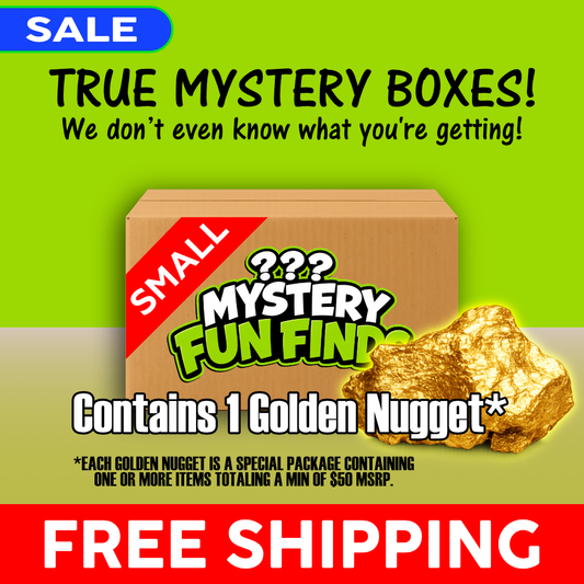 PRE-PACKED Mystery Fun Finds Box - SMALL